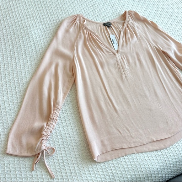 NWT J. Crew Point Sur ballet pink blouse - Picture 4 of 6